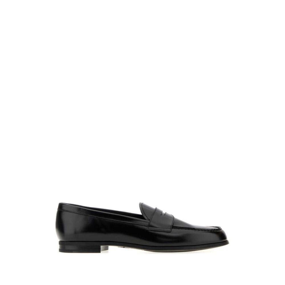 Church's Women Black Leather Natalie Loafers